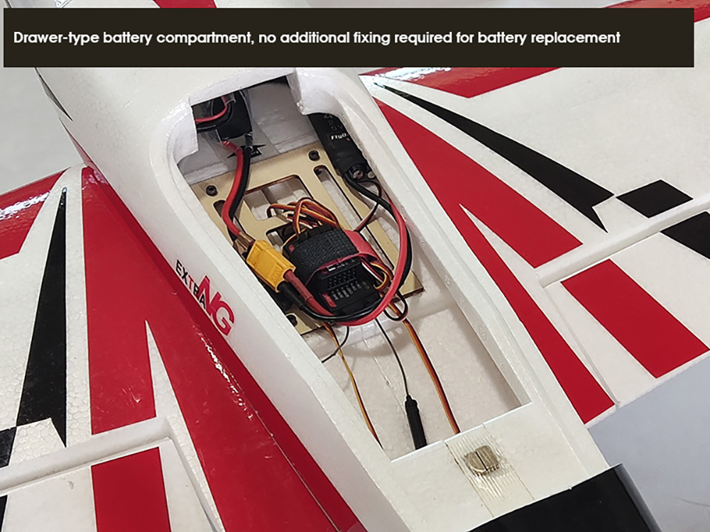 HOOKLL-EXTRA-NG-3D-Spannweite-1210mm-30E-3D-Kunstflug-EPO-RC-Flugzeug-Festes-Fluumlgel-Trainer-KITPN-2003099-10